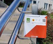 2025-06-24 Orientering uit Foto - Siggurd Salberg Pedersen - UiT.jpg Bilde av turpost ved en trapp.